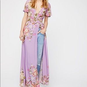 SOLD Free People Side Slit Maxi